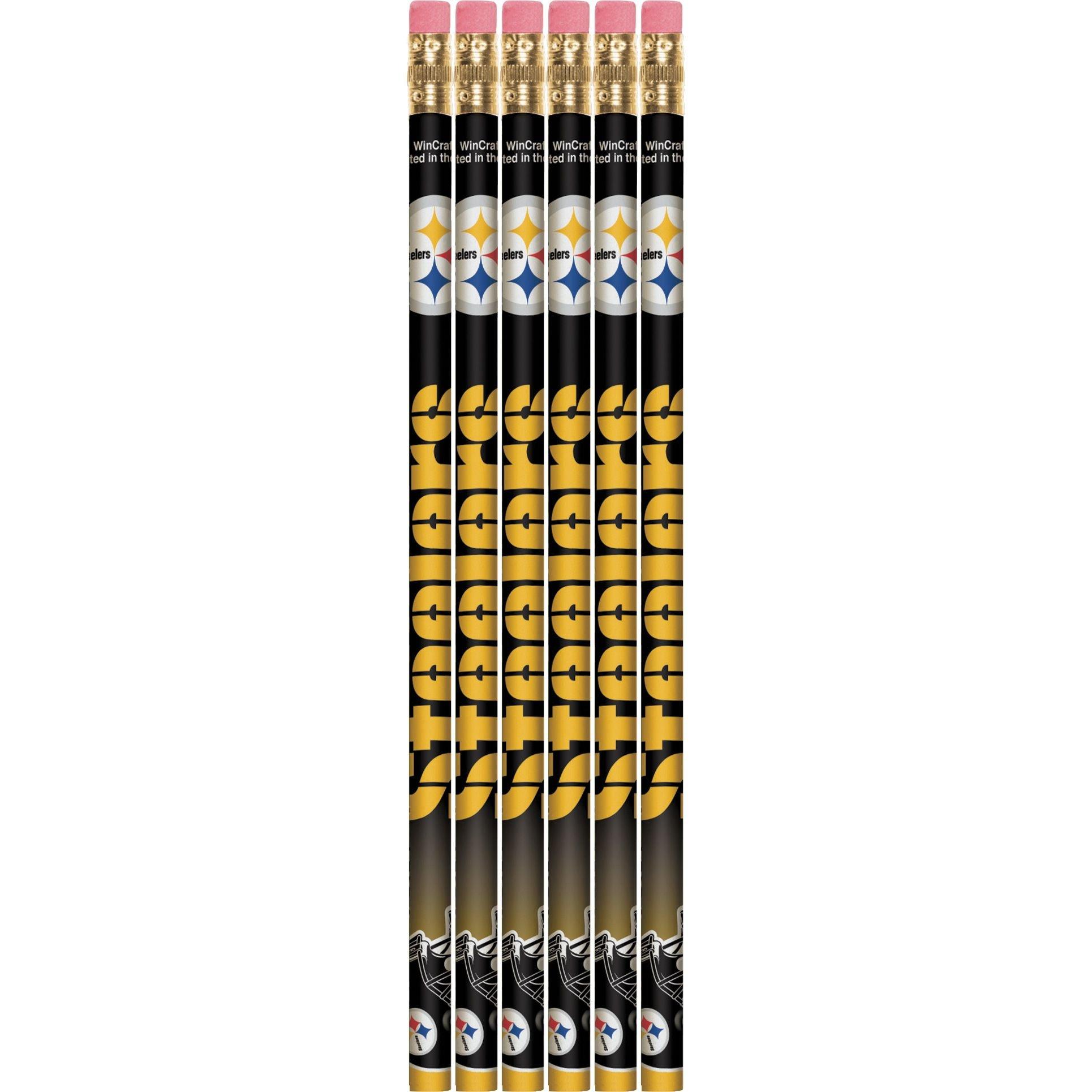 Pittsburgh Steelers Pencils 6ct