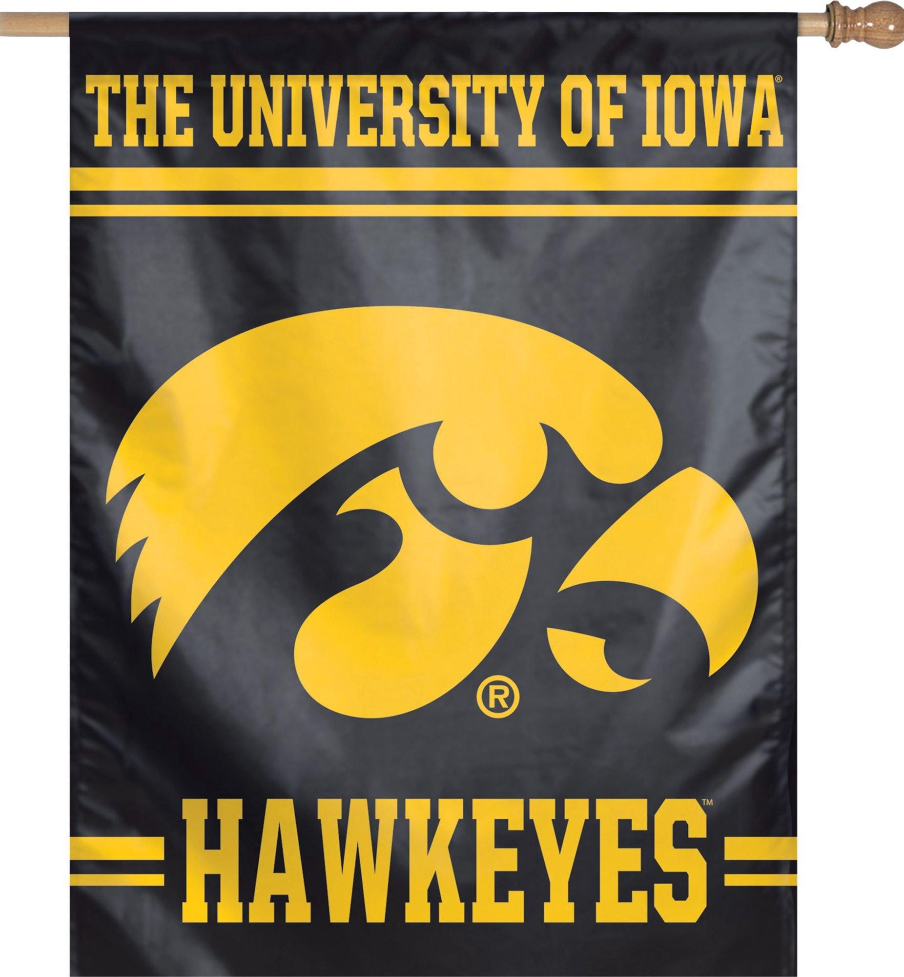 Iowa Hawkeyes Banner Flag