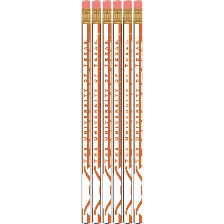 Texas Longhorns Pencils 6ct