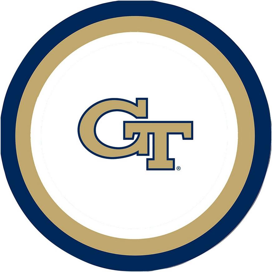 Georgia Tech Yellow Jackets Lunch Plates 10ct