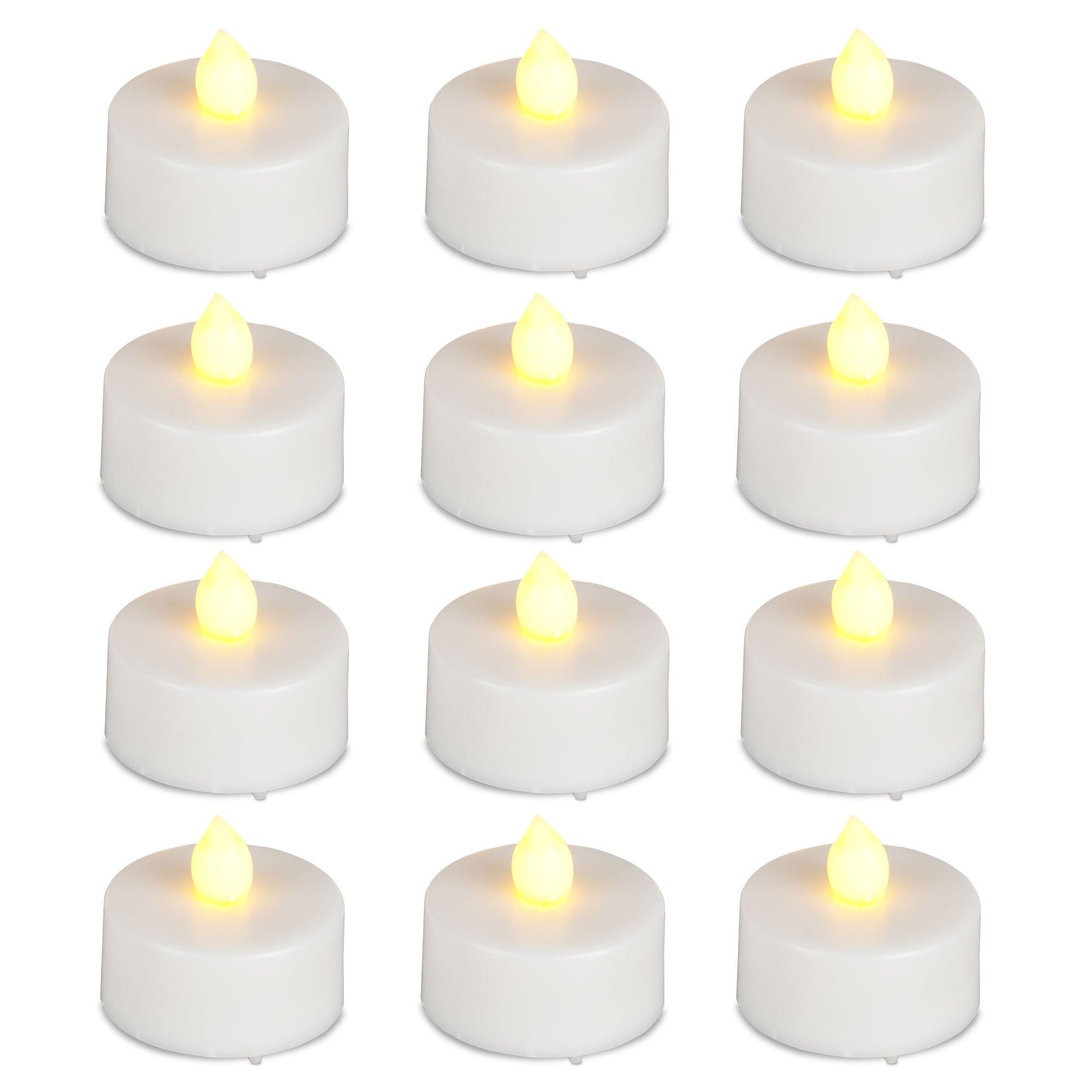 Flameless White LED Tealight Candles - USA's #1 Wholesale Supplier