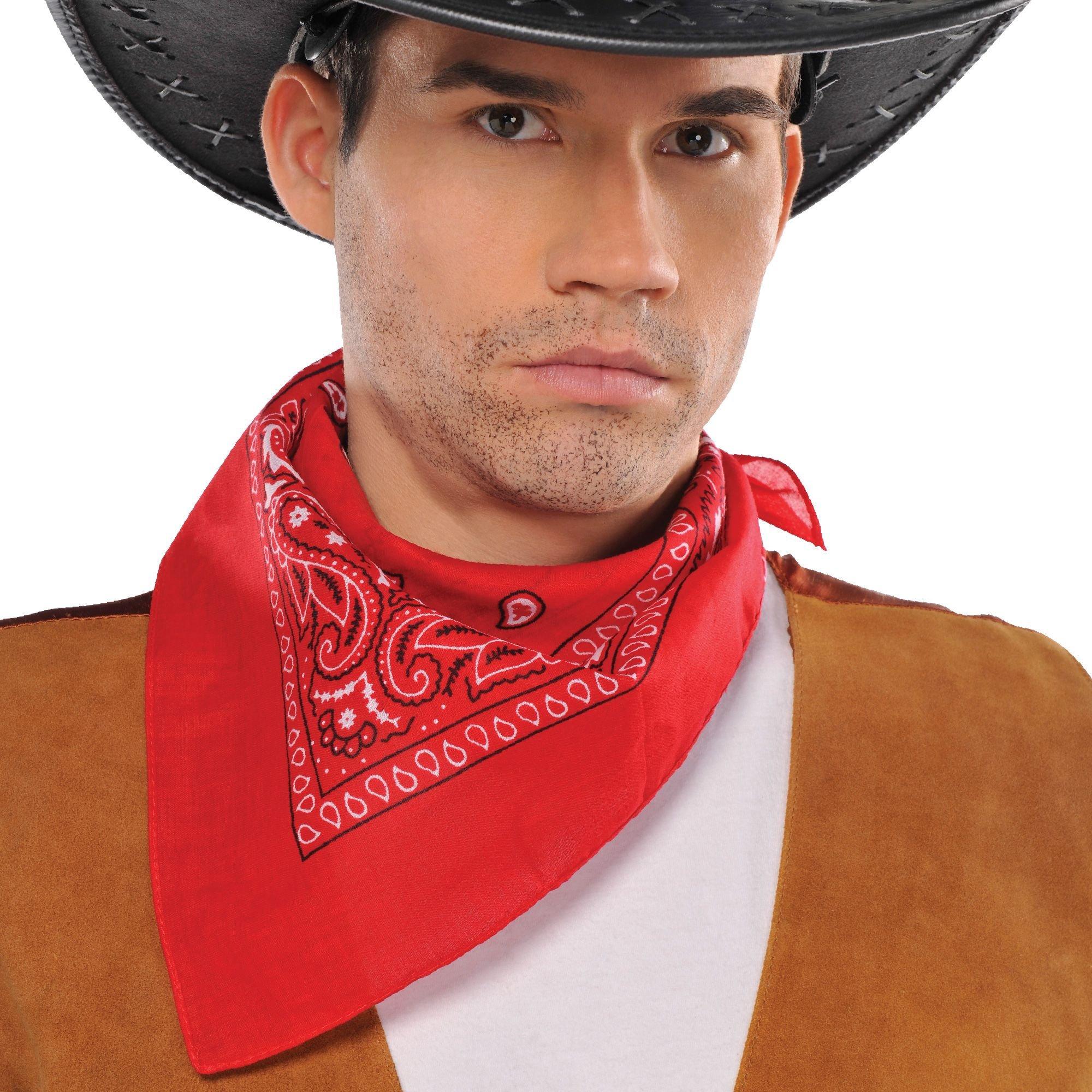 Red Cowboy Bandana