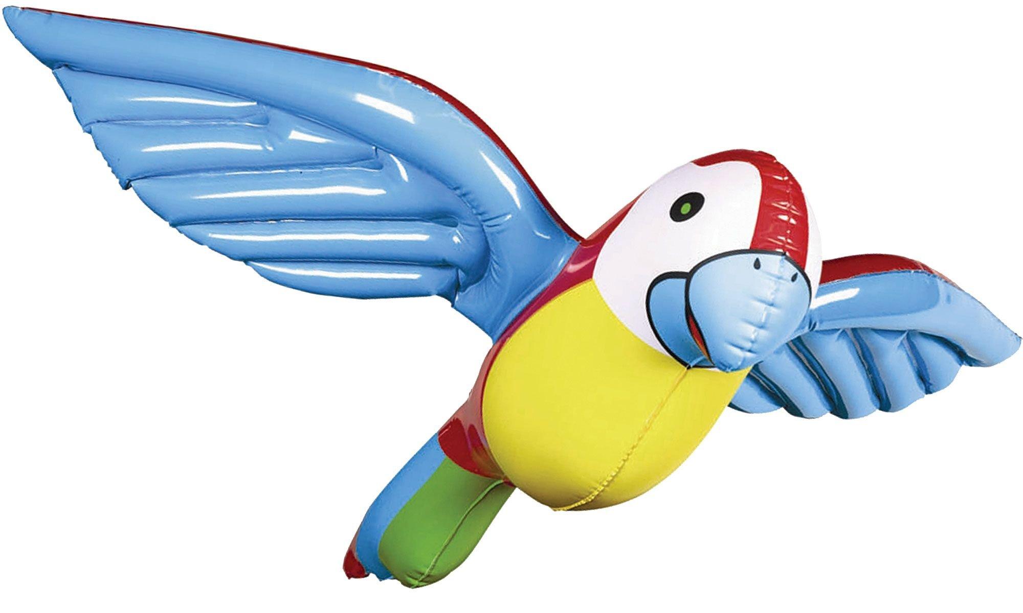 Inflatable Flying Parrot 22 1 2in X 23in Party City