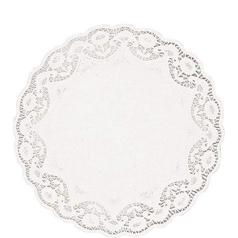 350 Pcs Assorted Size White Paper Doilies Lace Doilies For Food