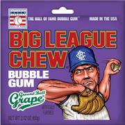 Big League Chew Bubble Gum, 2.12oz - Ground Ball Grape