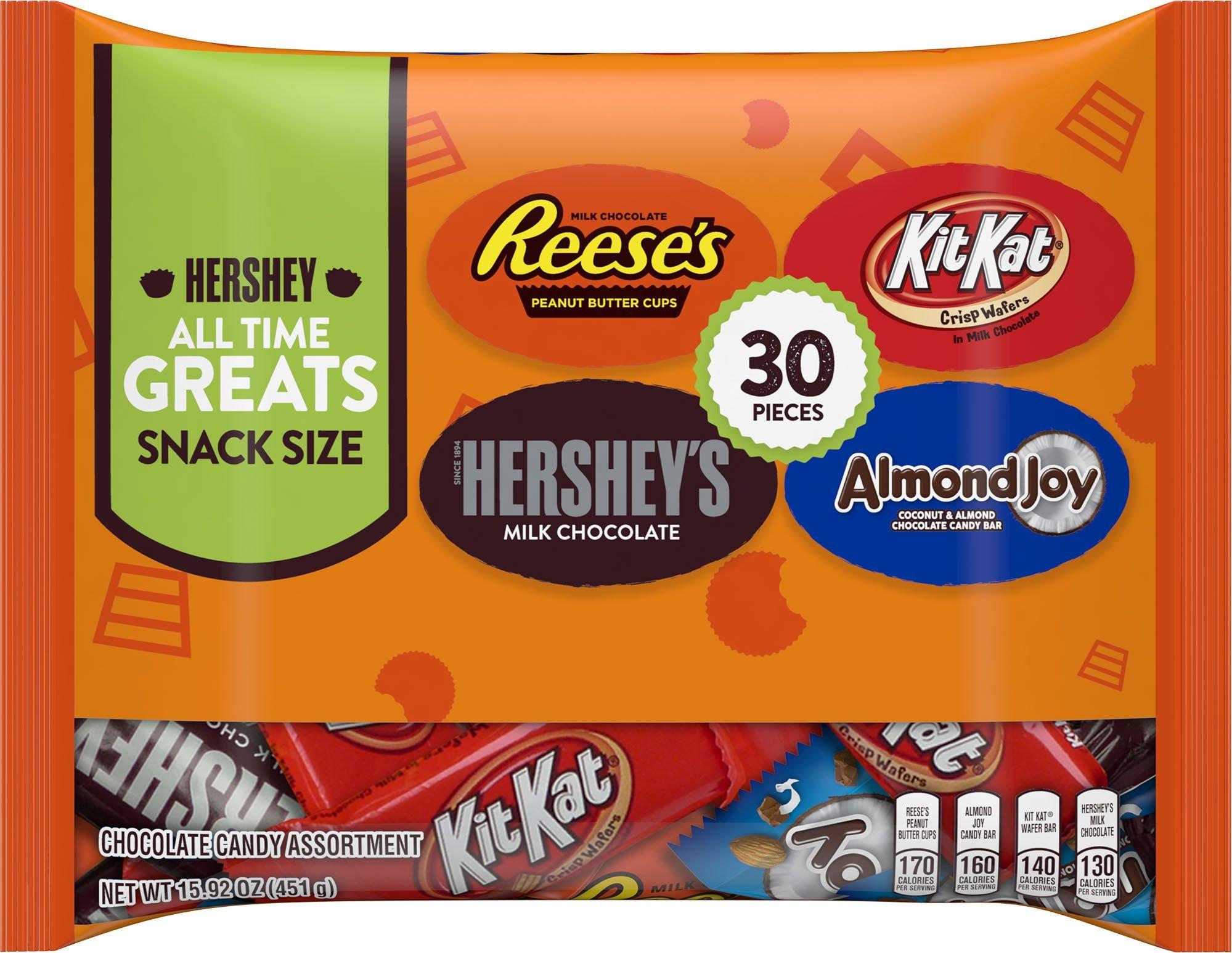 HERSHEY'S, KIT KAT® and REESE'S Assorted Milk Chocolate Candy