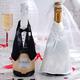Wedding Celebration Champagne Bottle Covers 3pc