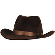 Flocked Cowboy Hat
