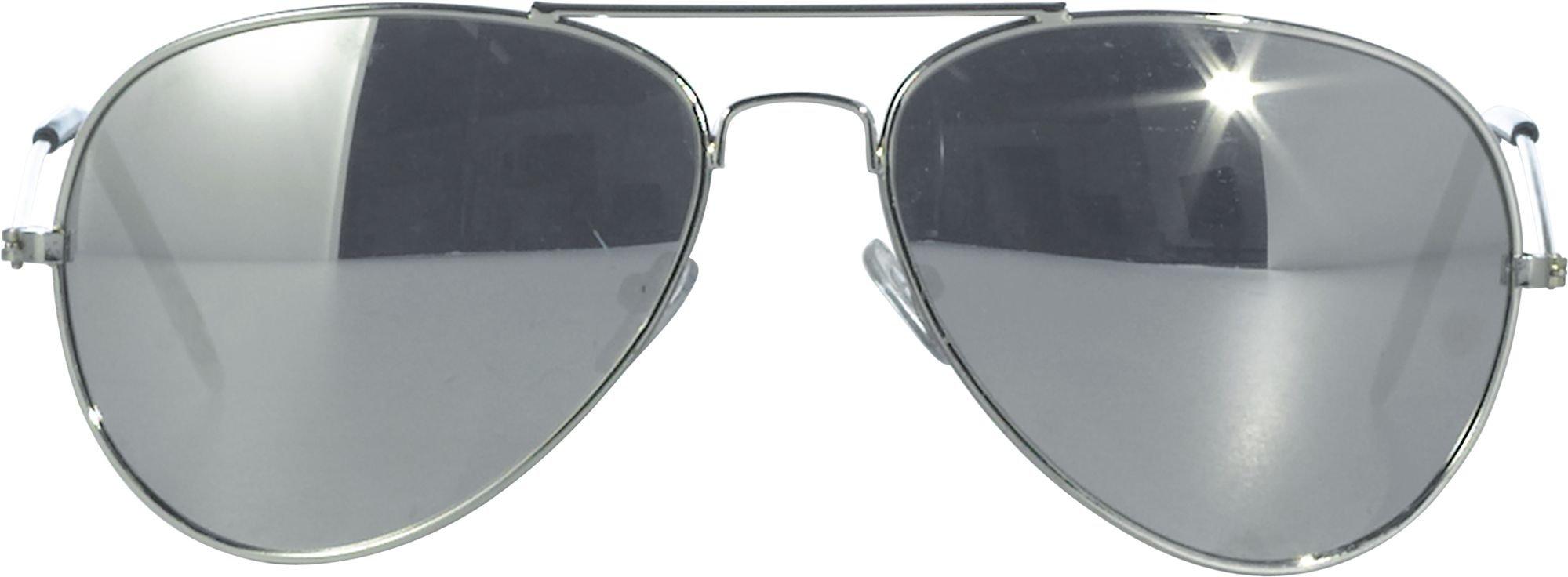 Mirrored deals aviator sunglasses