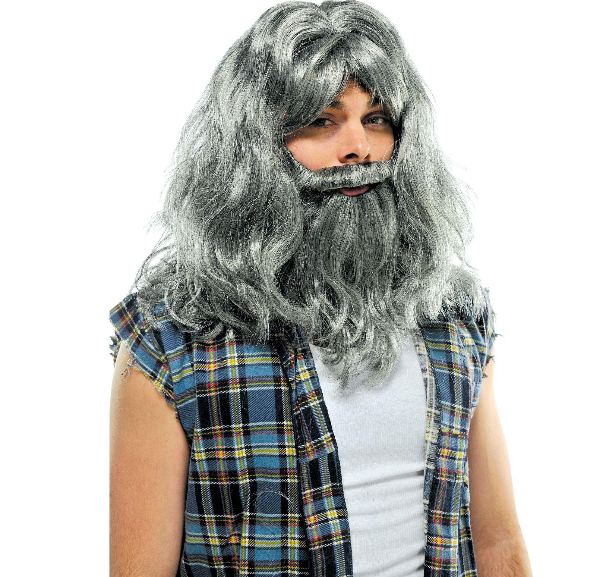 Party city old man hot sale wig