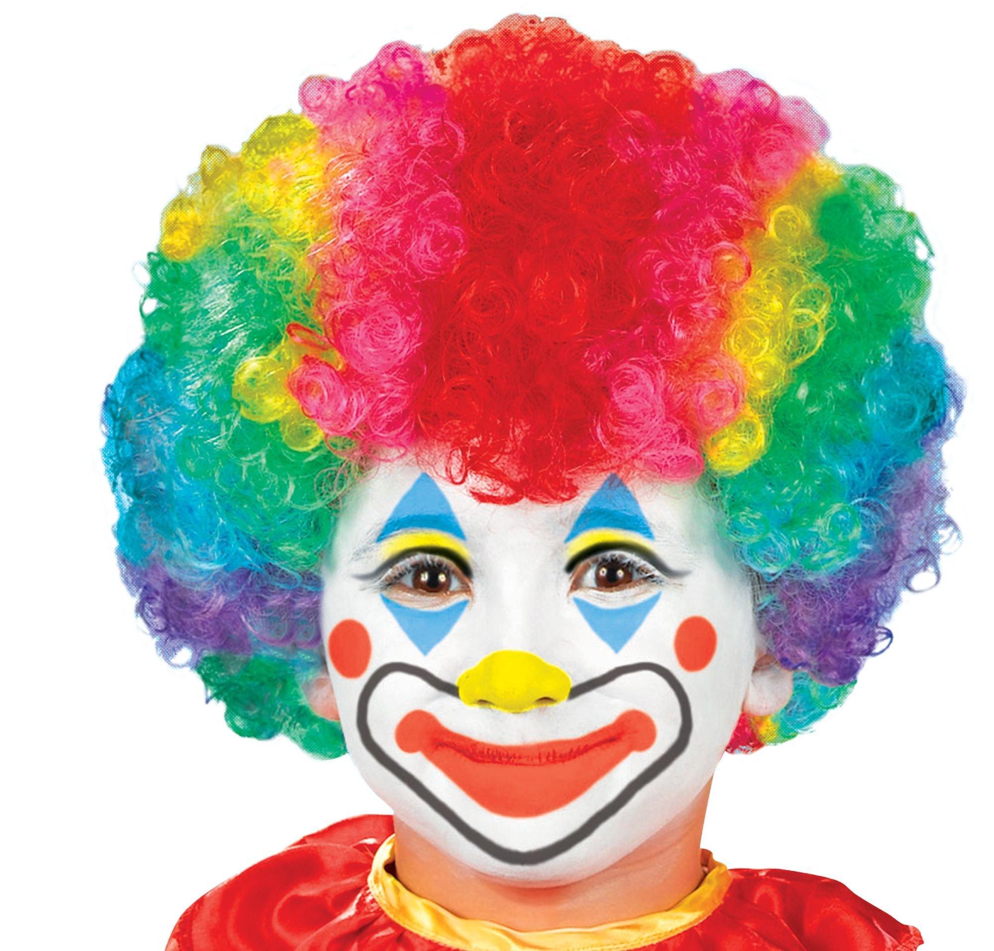 Childs on sale clown wig