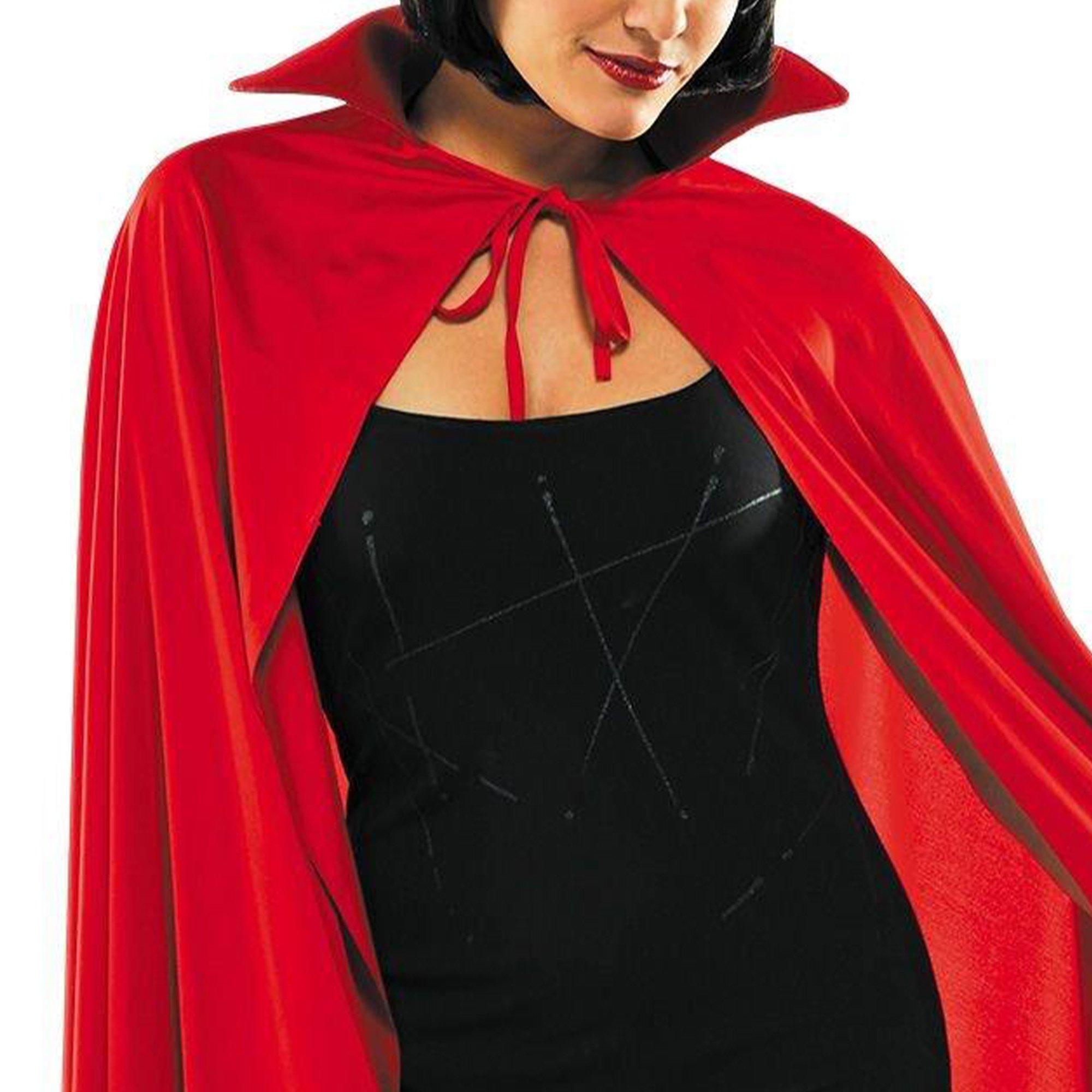 Adult Red Cape Deluxe