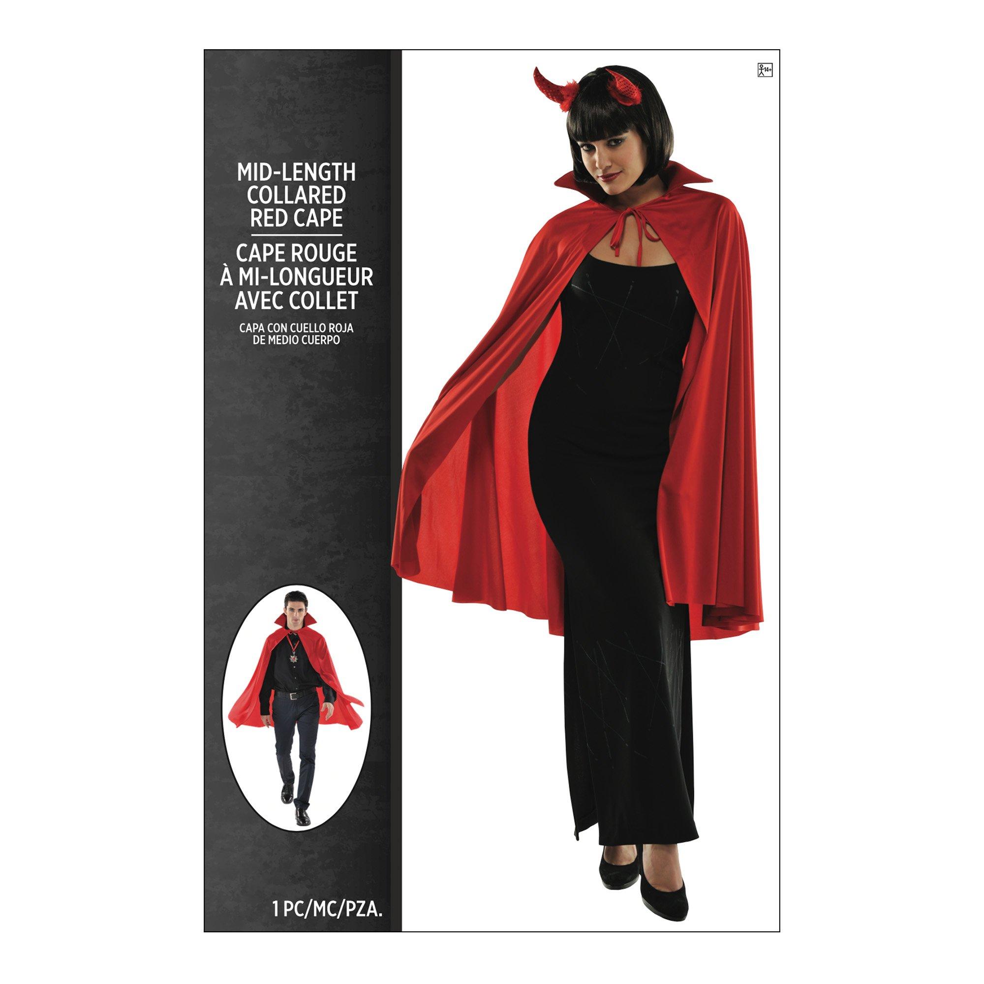 Adult Red Cape Deluxe