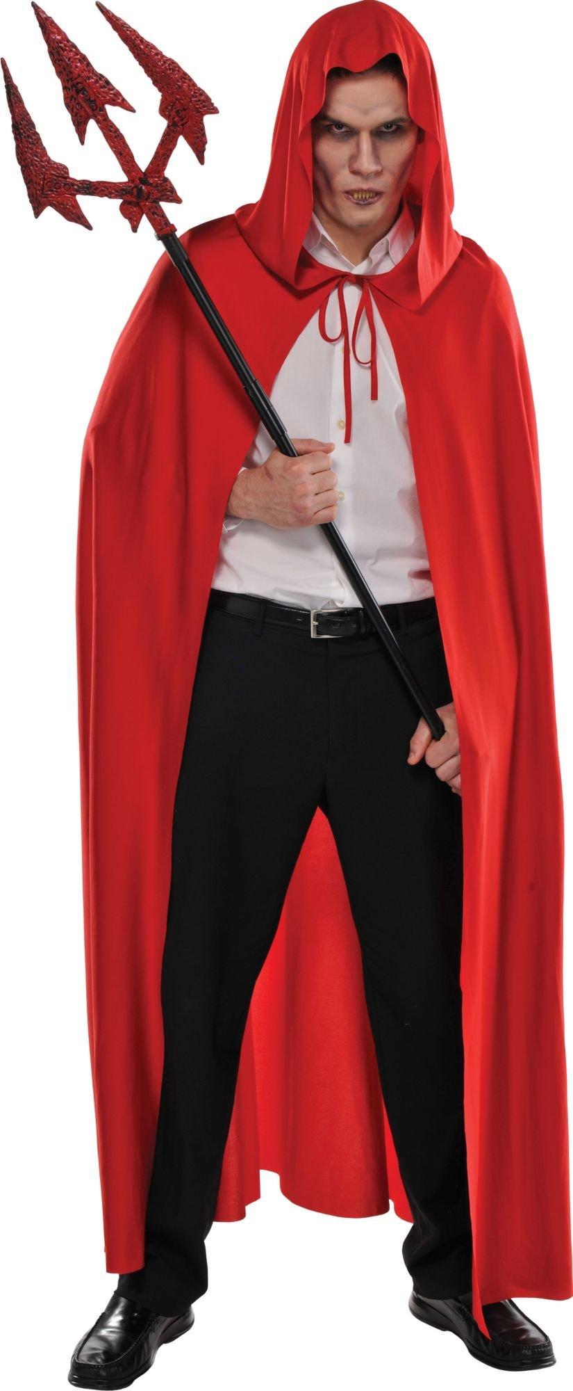 Adult Red Hooded Cape