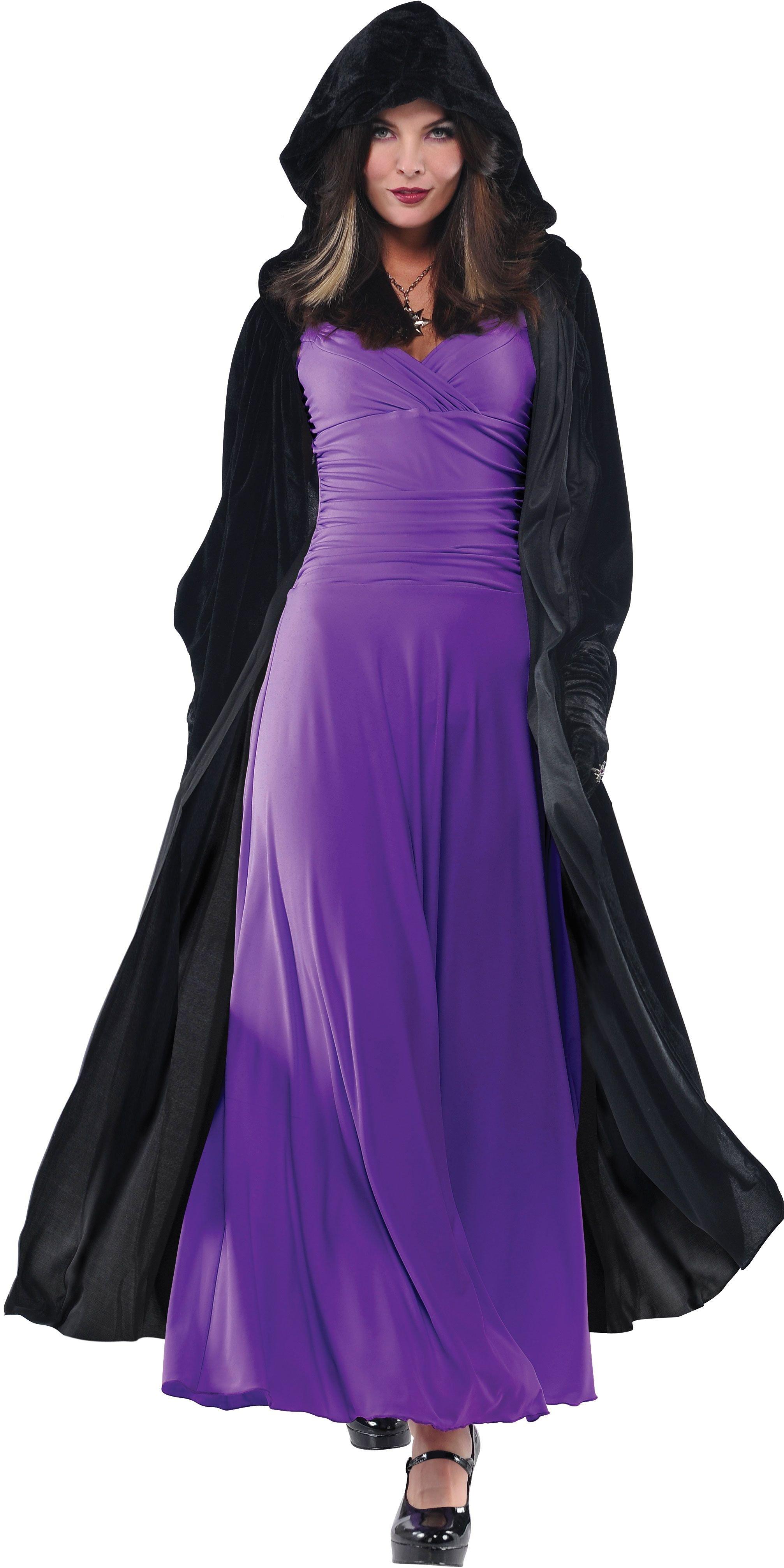 Purple Crush Velvet Cape 