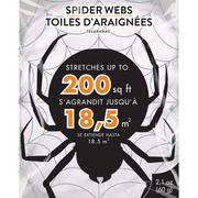 White Stretch Spider Web, 200 sq ft
