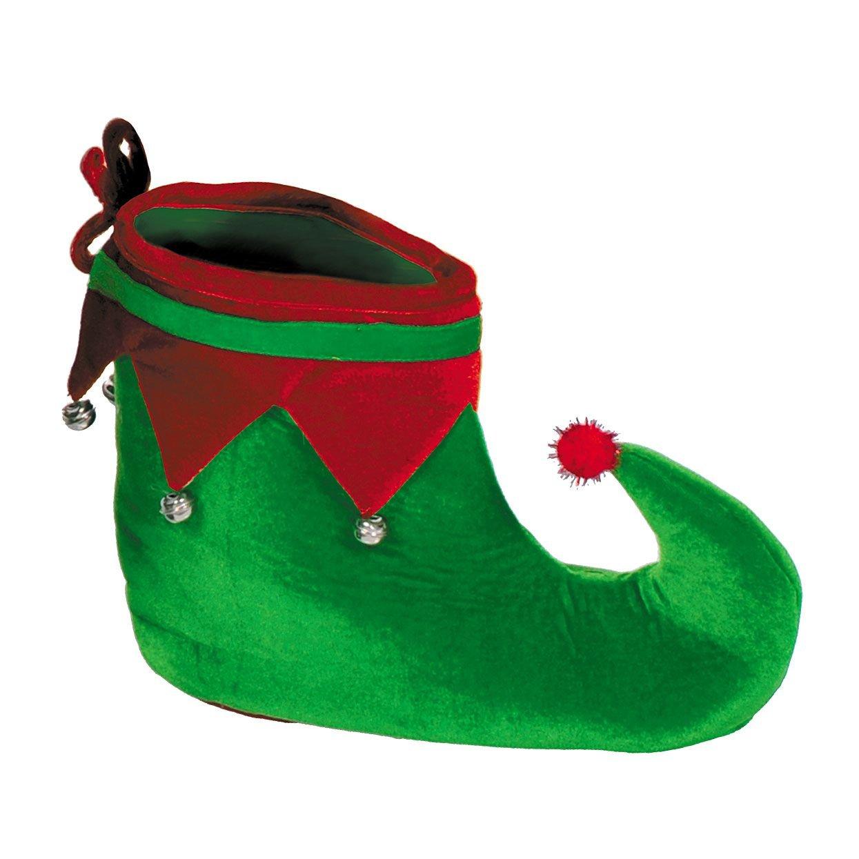 Red discount elf slippers