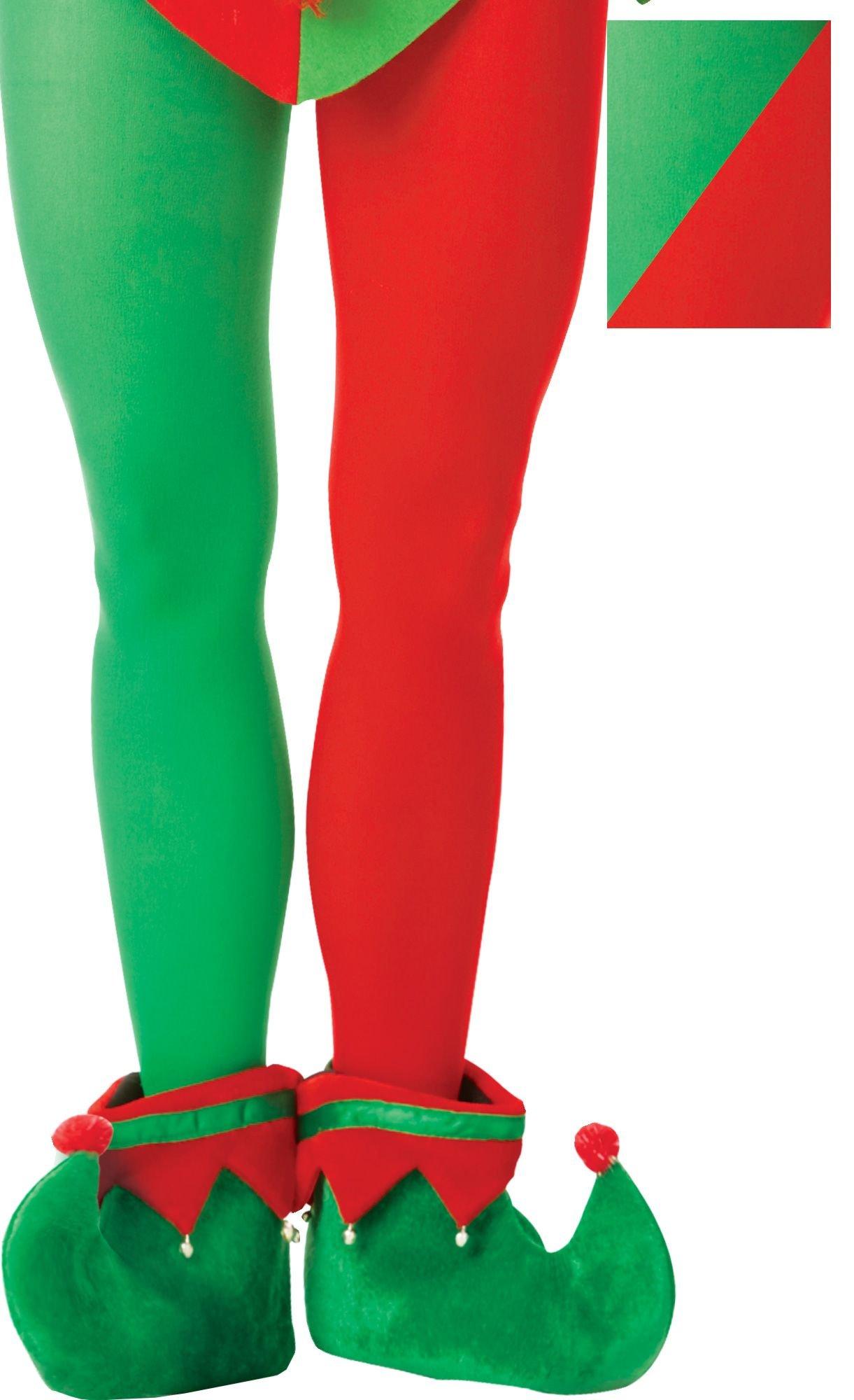 Adult Elf Tights Party City