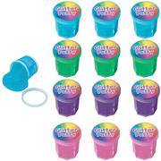 Mini Glitter Putty Containers 12ct