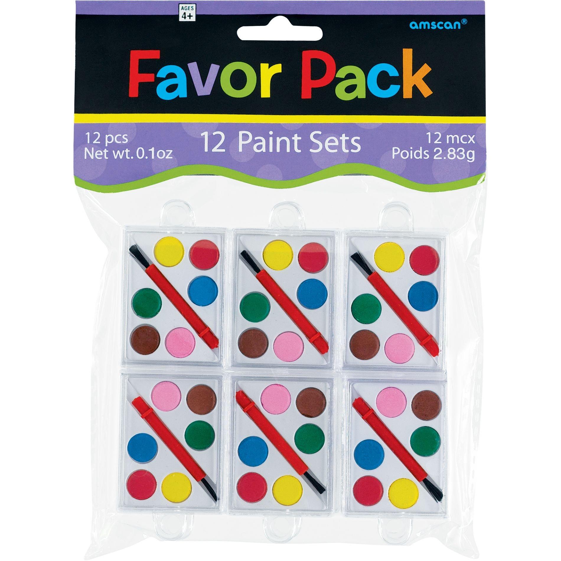 Set Of 10 Art Theme Painting Party Favor Bags - Paint Splatter Personalized  Favors