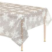 Clear Snowflake Table Cover