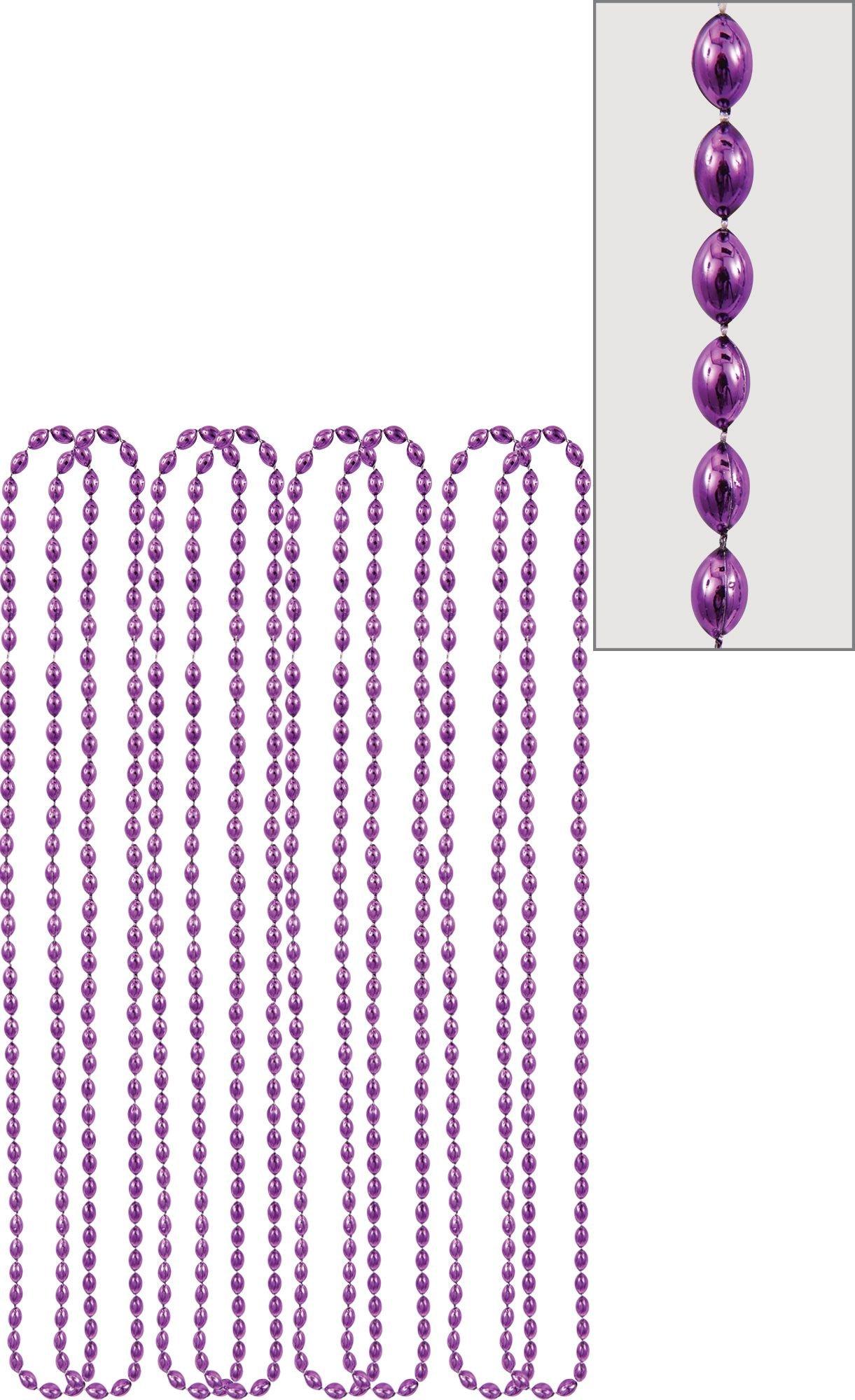 Metallic Bead Necklaces 8ct
