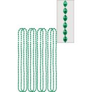 Metallic Green Bead Necklaces 8ct