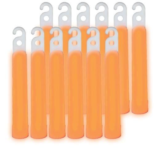 Orange Glow Stick Necklaces 12ct