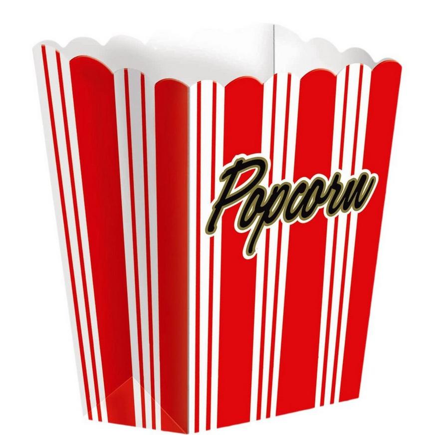 Large Movie Night Popcorn Boxes 8ct