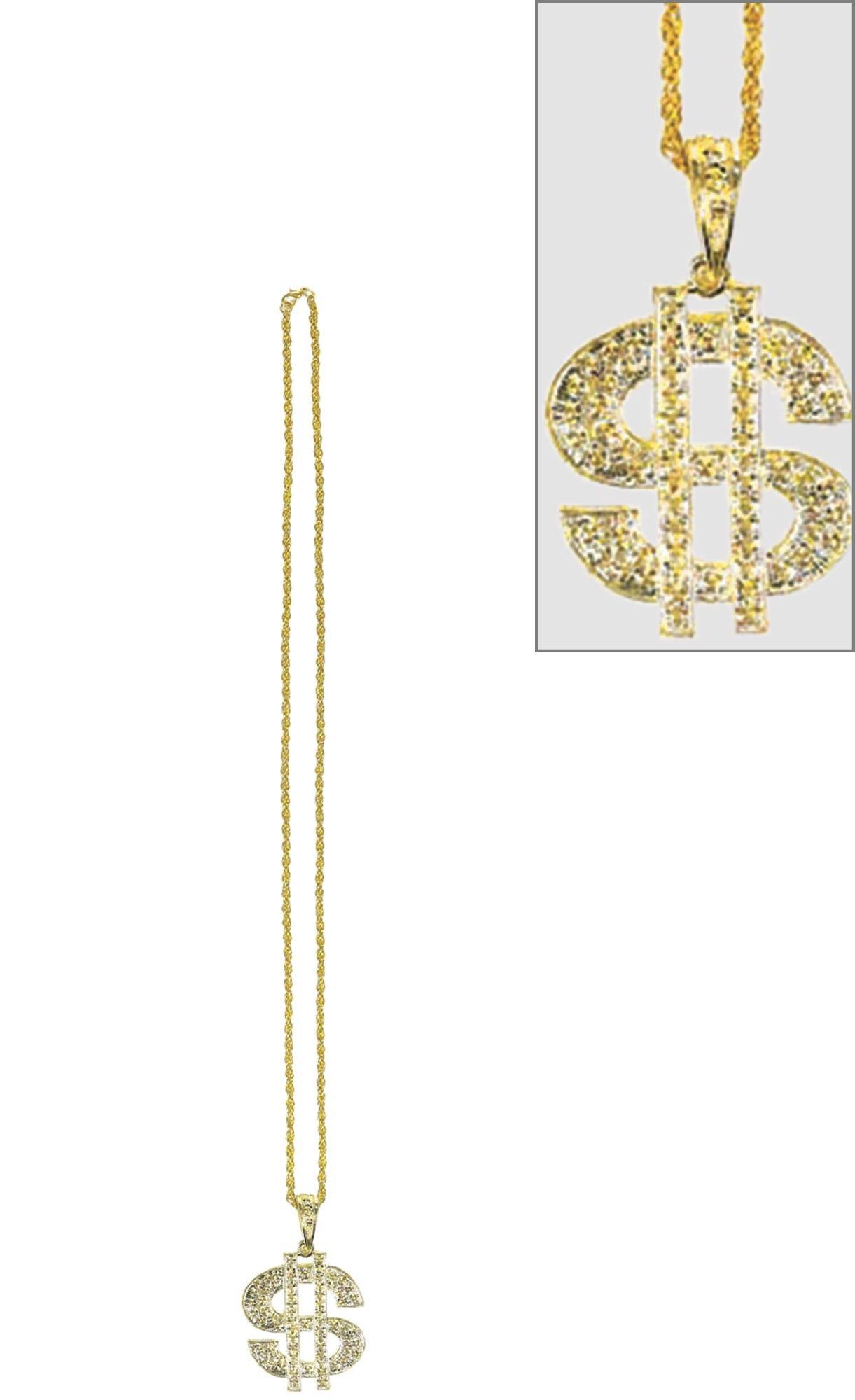 Dollar sign 2025 necklace bulk