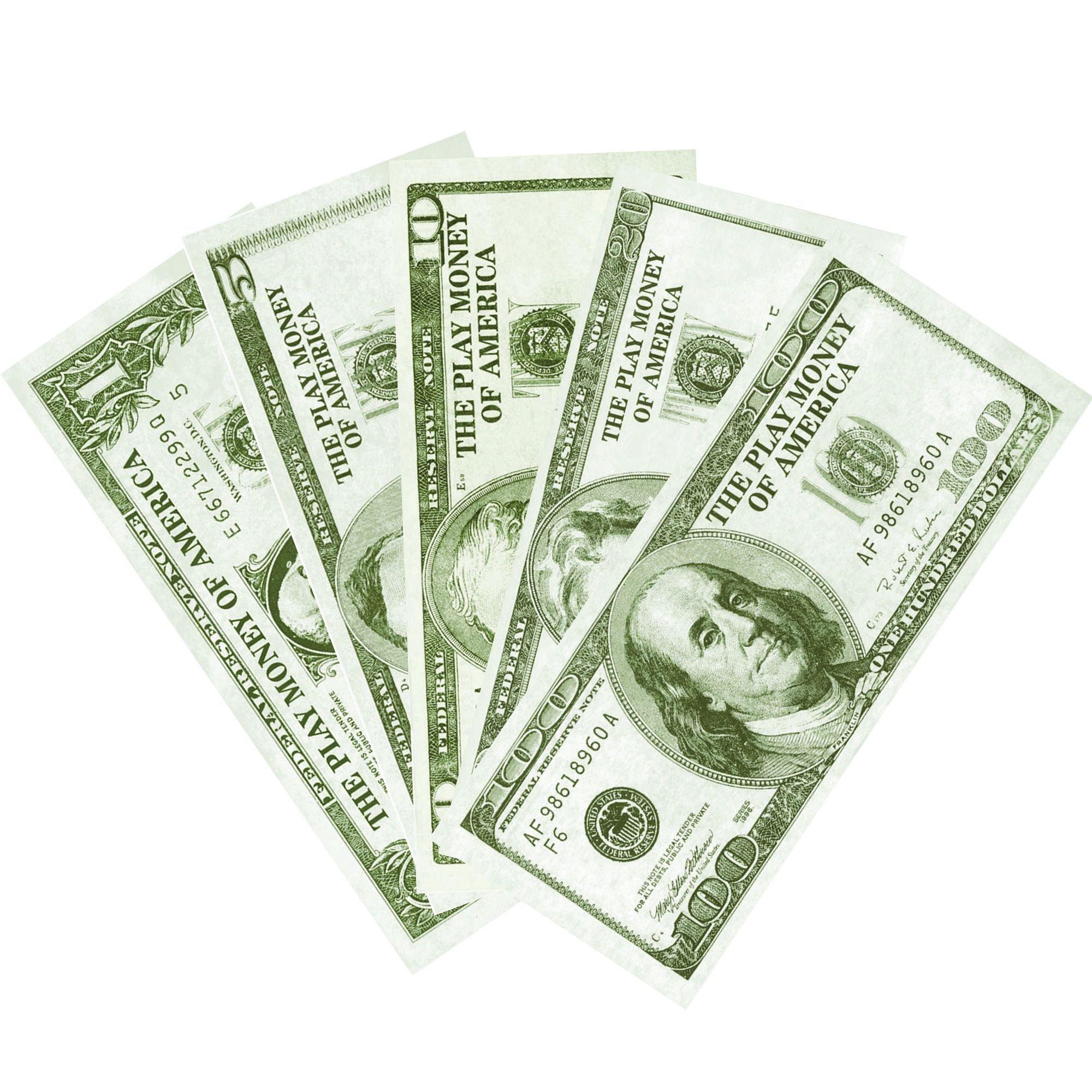 Pink Replica Paper Fake Money $100 Bills (10 bills)