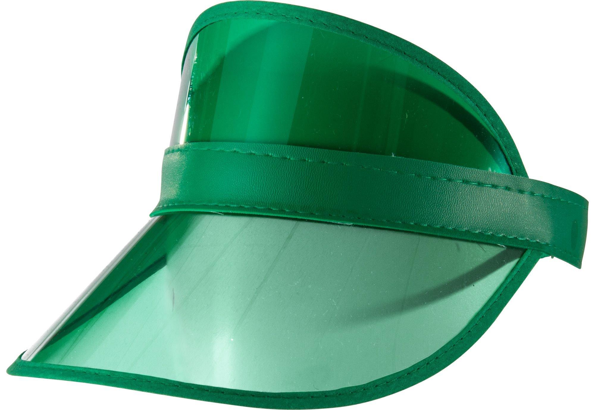 Green Poker Visor