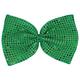 Giant Green Sequin Bow Tie