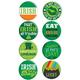 St. Patrick's Day Buttons 8ct