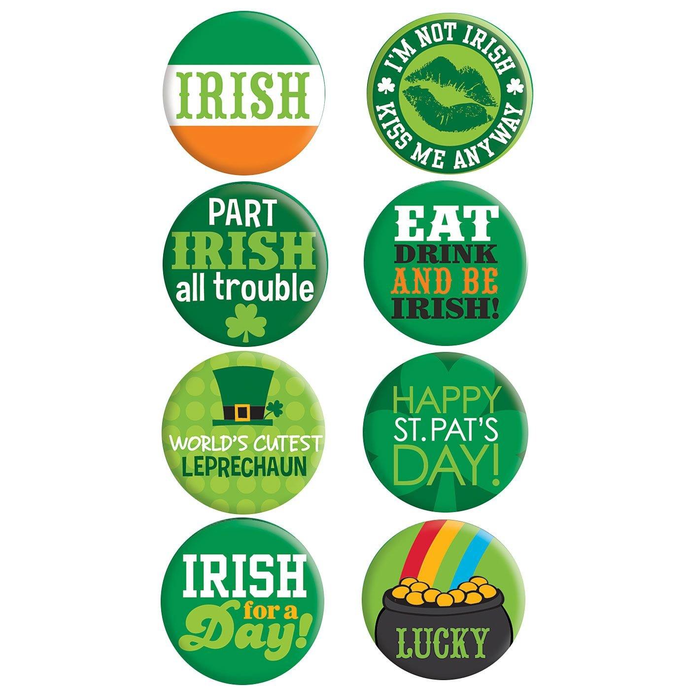 Lucky One Cupcake Toppers. St Patrick's Day 1st Birthday