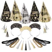 Kit for 10 - Midnight Party New Year's Eve Party Kit, 30pc