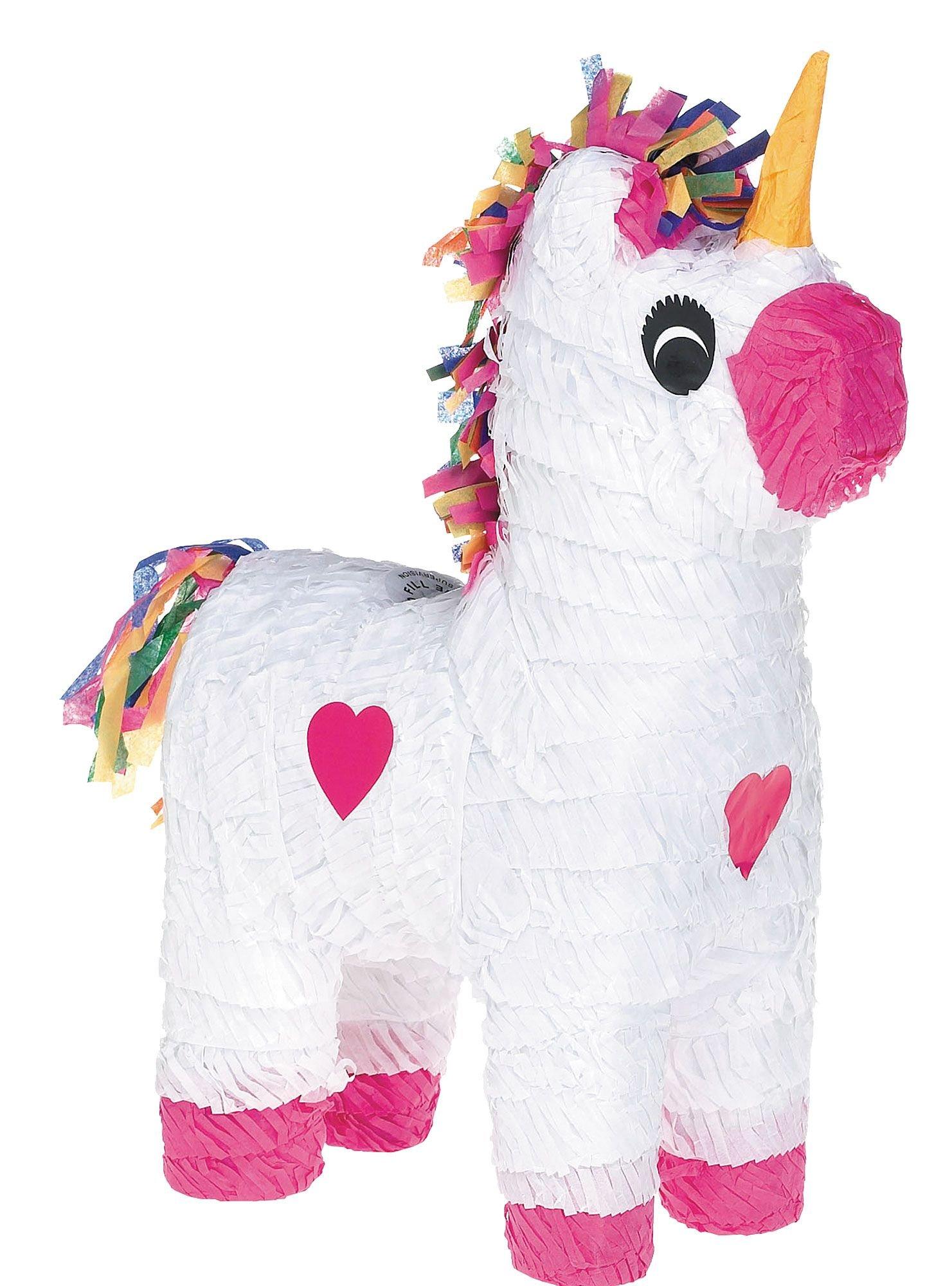 White Unicorn Pinata