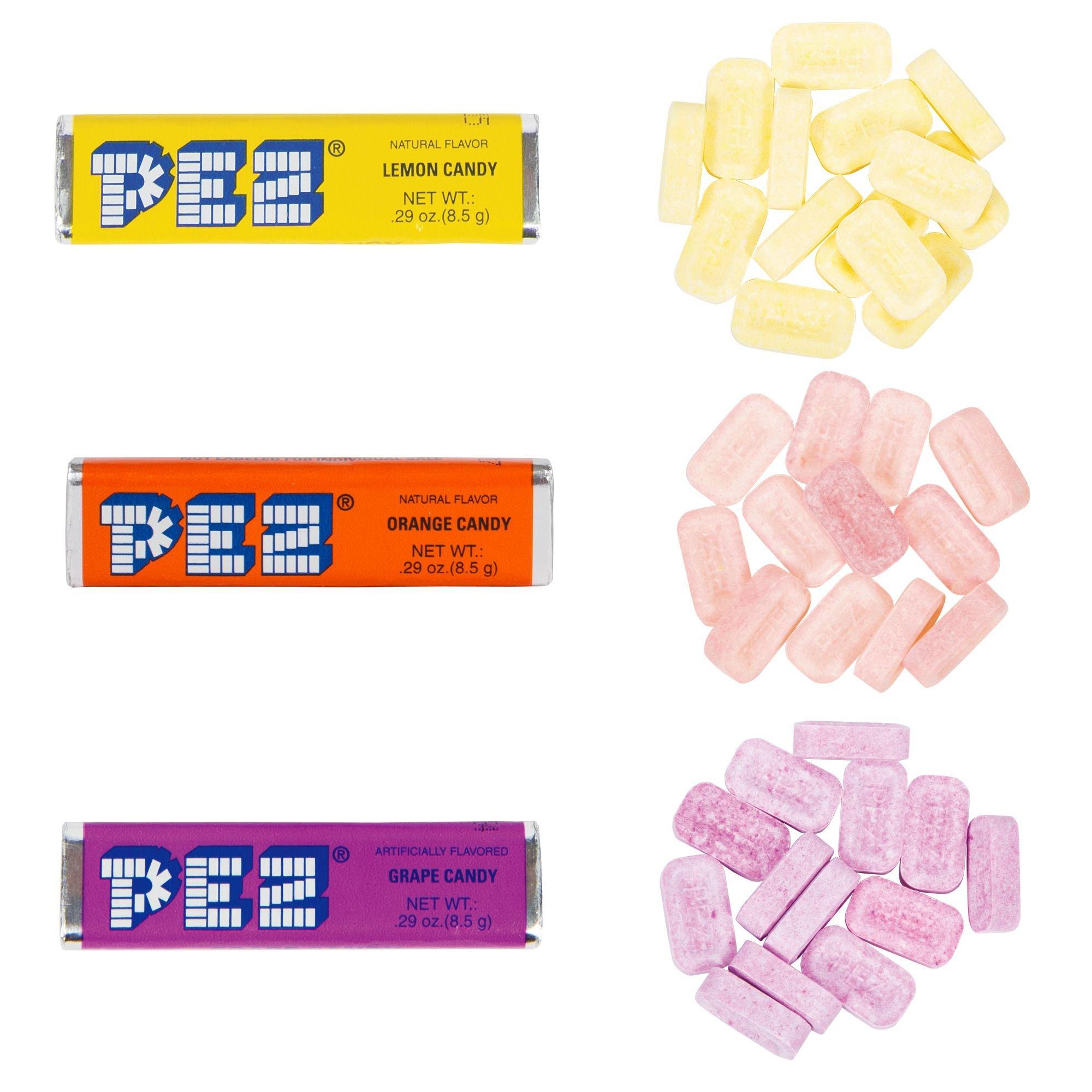 EWG's Food Scores  Pez Candy & Dispenser, Strawberry, Grape, Lemon