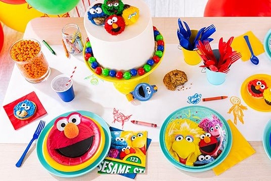 Sesame Street Birthday Party Supplies