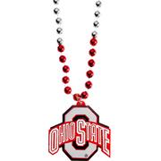 Ohio State Buckeyes Pendant Bead Necklace