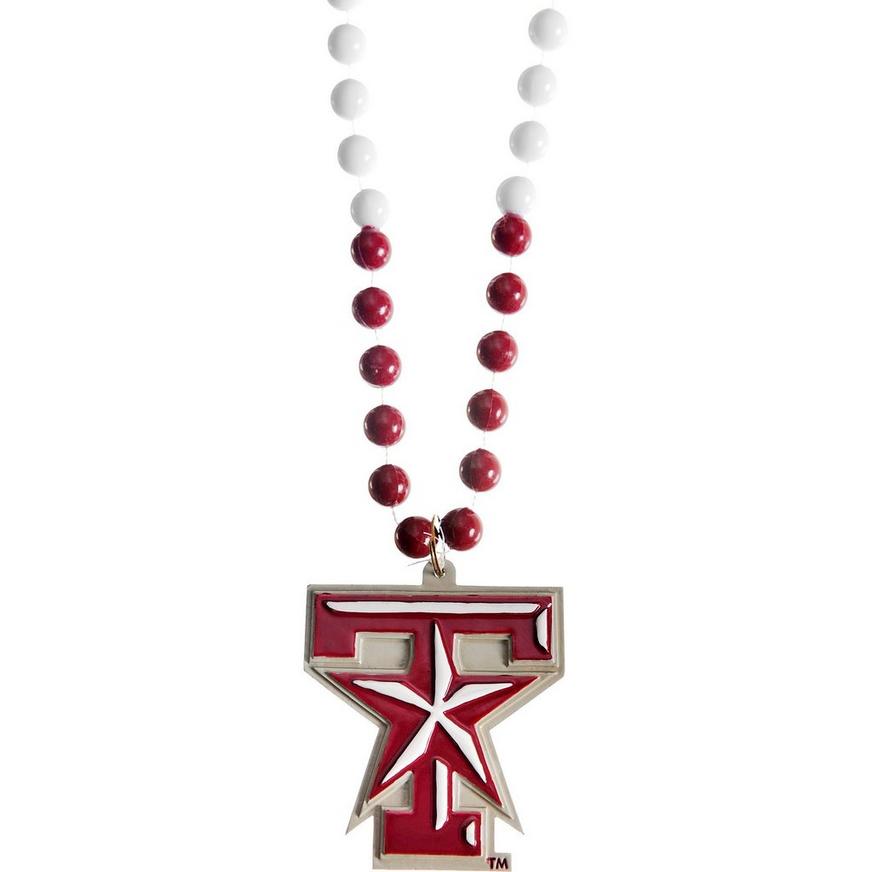 Texas A&M Aggies Pendant Bead Necklace