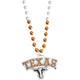 Texas Longhorns Pendant Bead Necklace