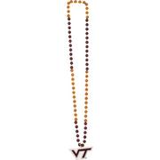 Virginia Tech Hokies Pendant Bead Necklace