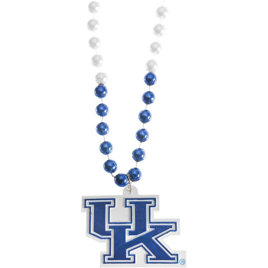 Kentucky Wildcats Pendant Bead Necklace