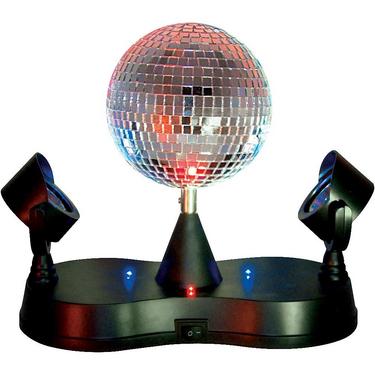 Disco Mirror Ball Party Light 9in