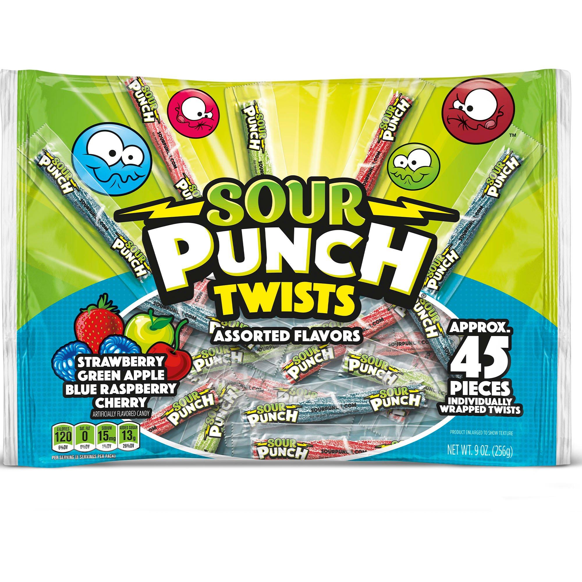 Sour Punch Easter Straws