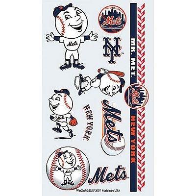 New York Mets Face Face Decals, 10ct