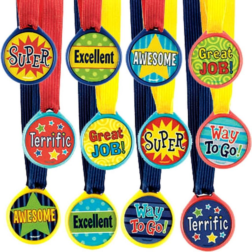Assorted Award Medals 12ct