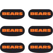 Chicago Bears Eye Black Stickers 6ct