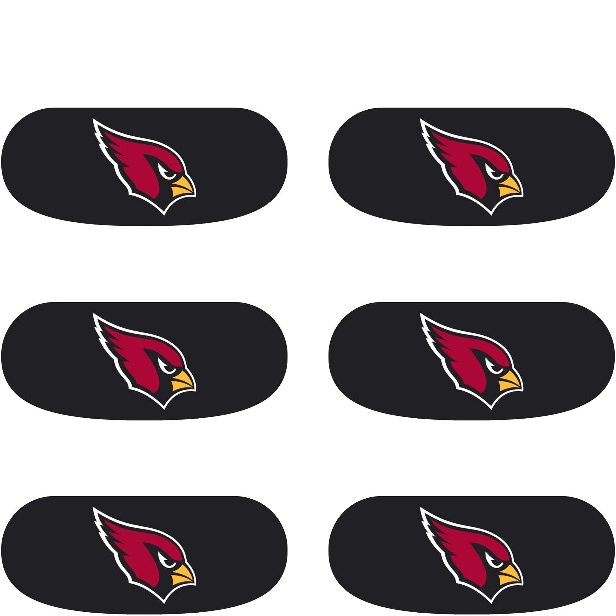 Arizona Cardinals Eye Black Stickers 6ct